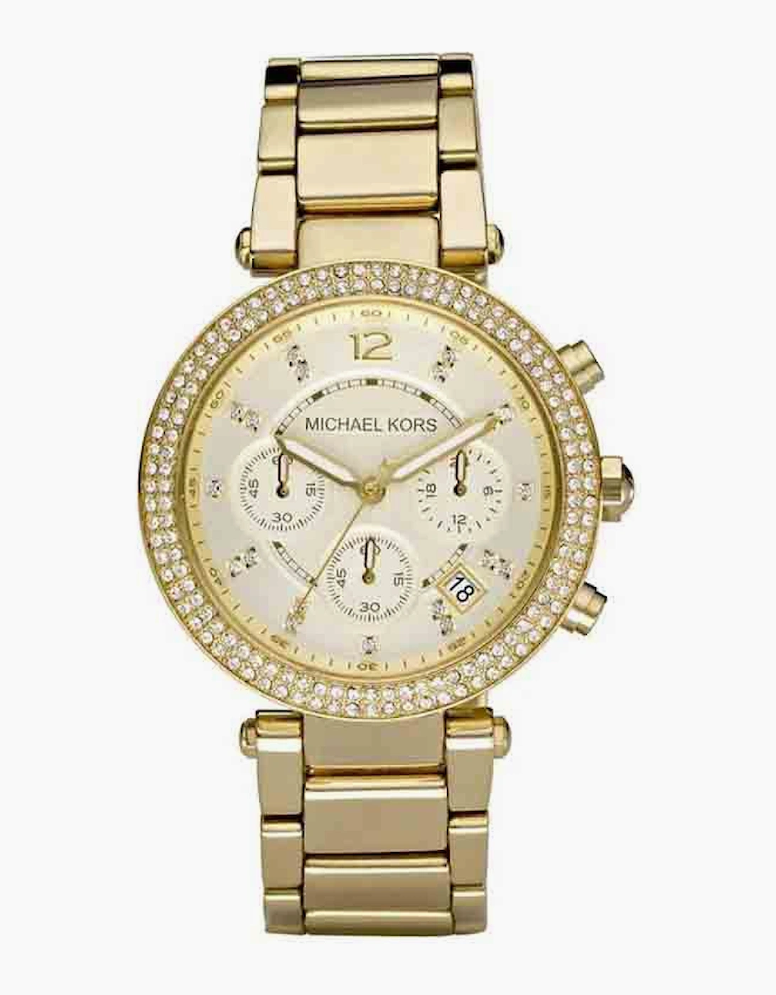 Michael Kors Parker Ladies Gold Watch MK5354
