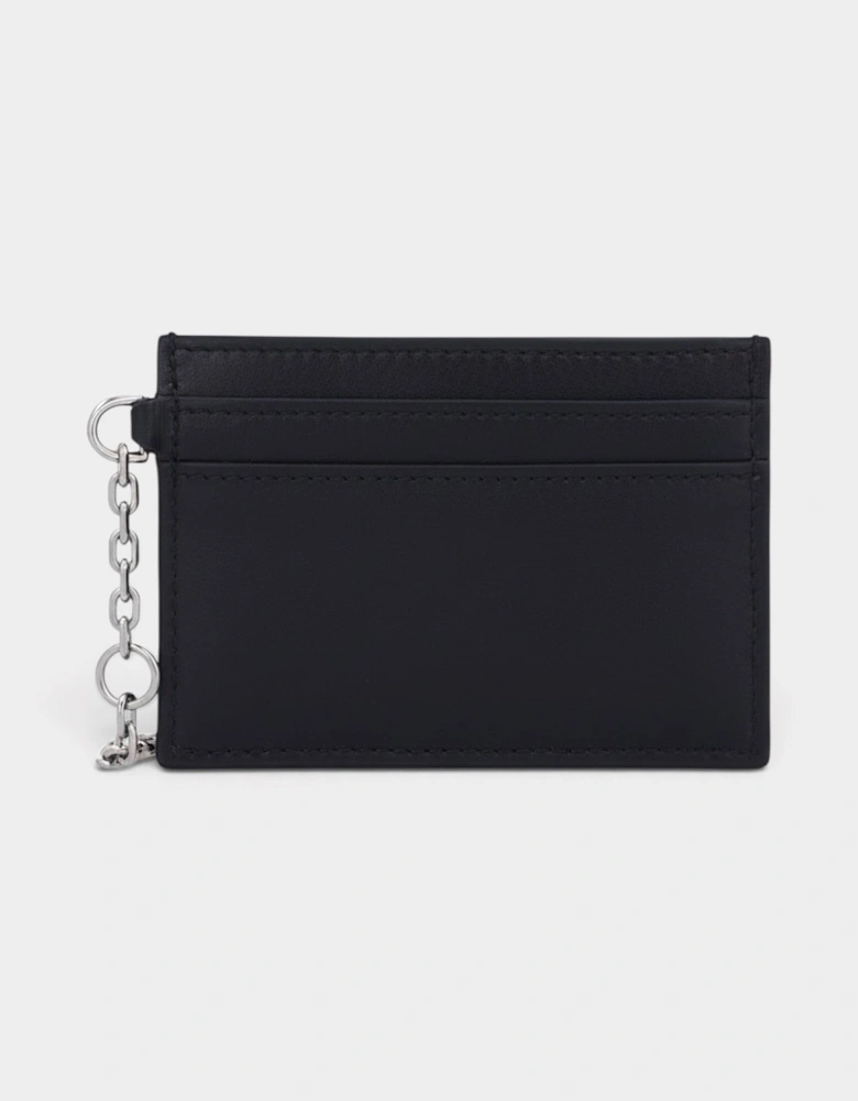 T-bar Card Holder Black Silver