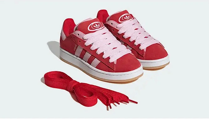 Campus 00s Better Scarlet Clear Pink Cloud White