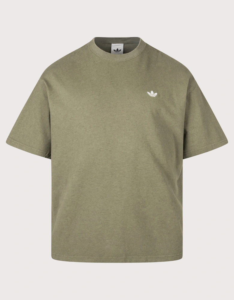 Loose Fit Trefoil Essentials Washed T-Shirt