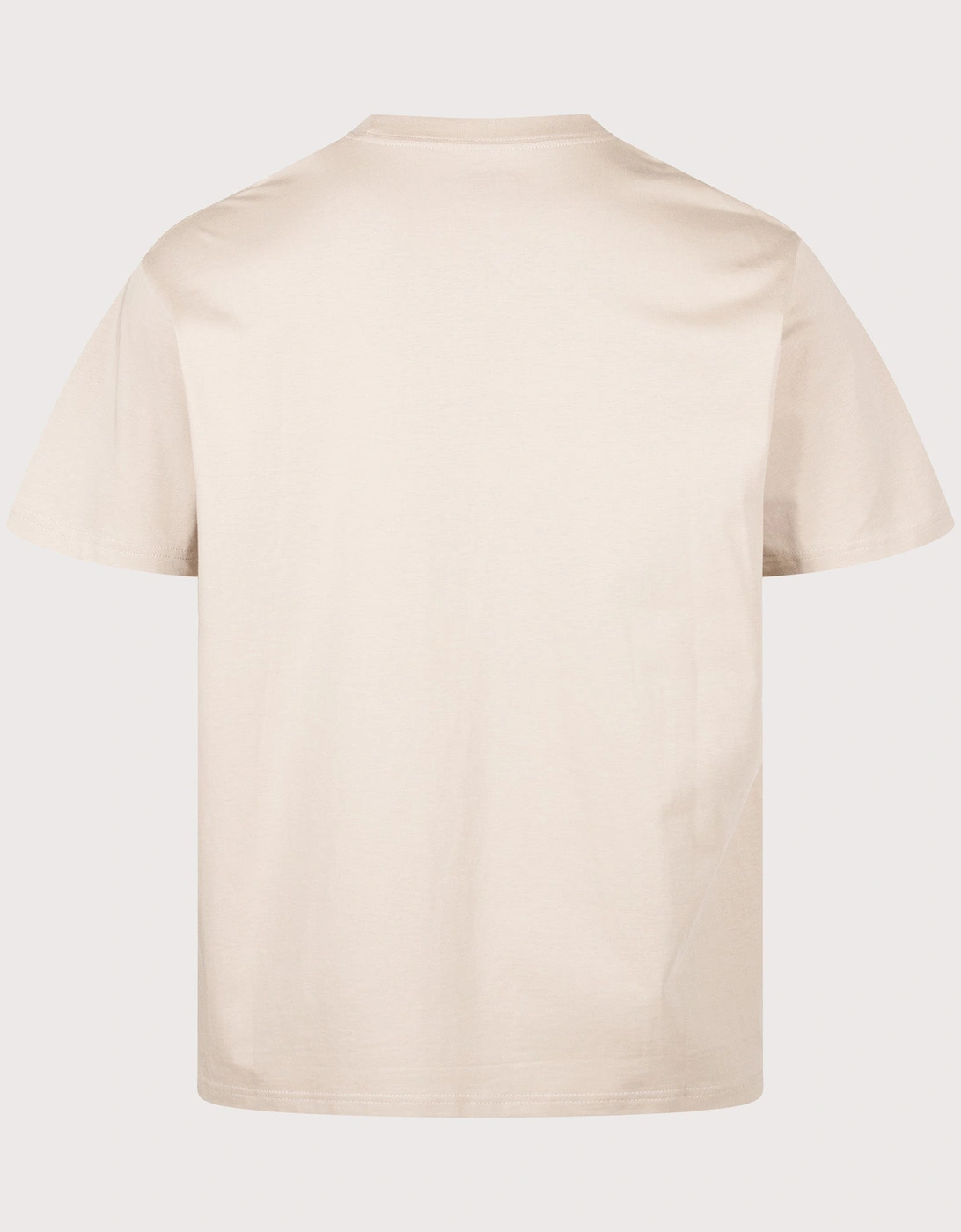 Loose Fit Script Embroidery T-Shirt