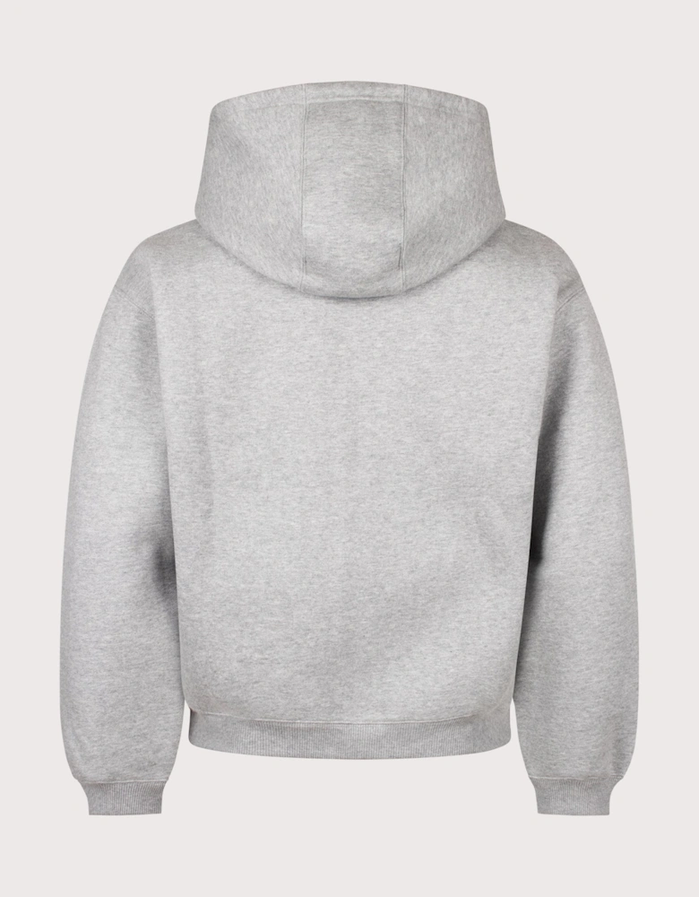 Loose Fit Ebbert Zip Through Hoodie