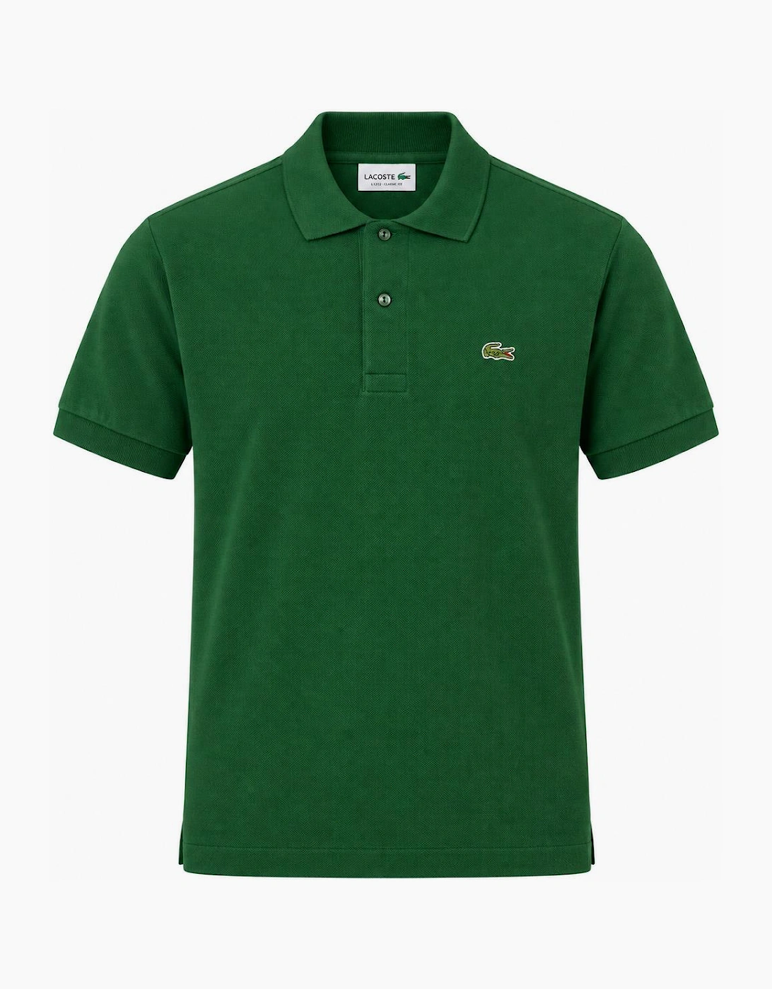 Classic Fit L1212 Croc Logo Polo Shirt Men's Pine/Cotton - Image 16