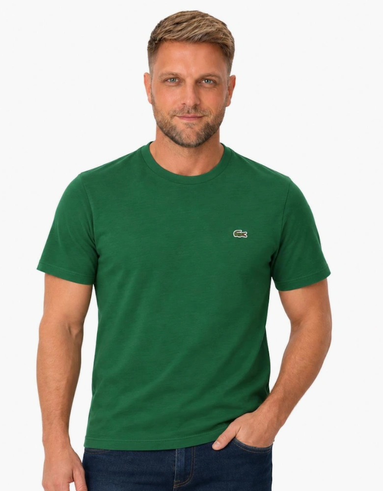 Lacoste Cotton Pima Crew Neck T-Shirt Pine Green