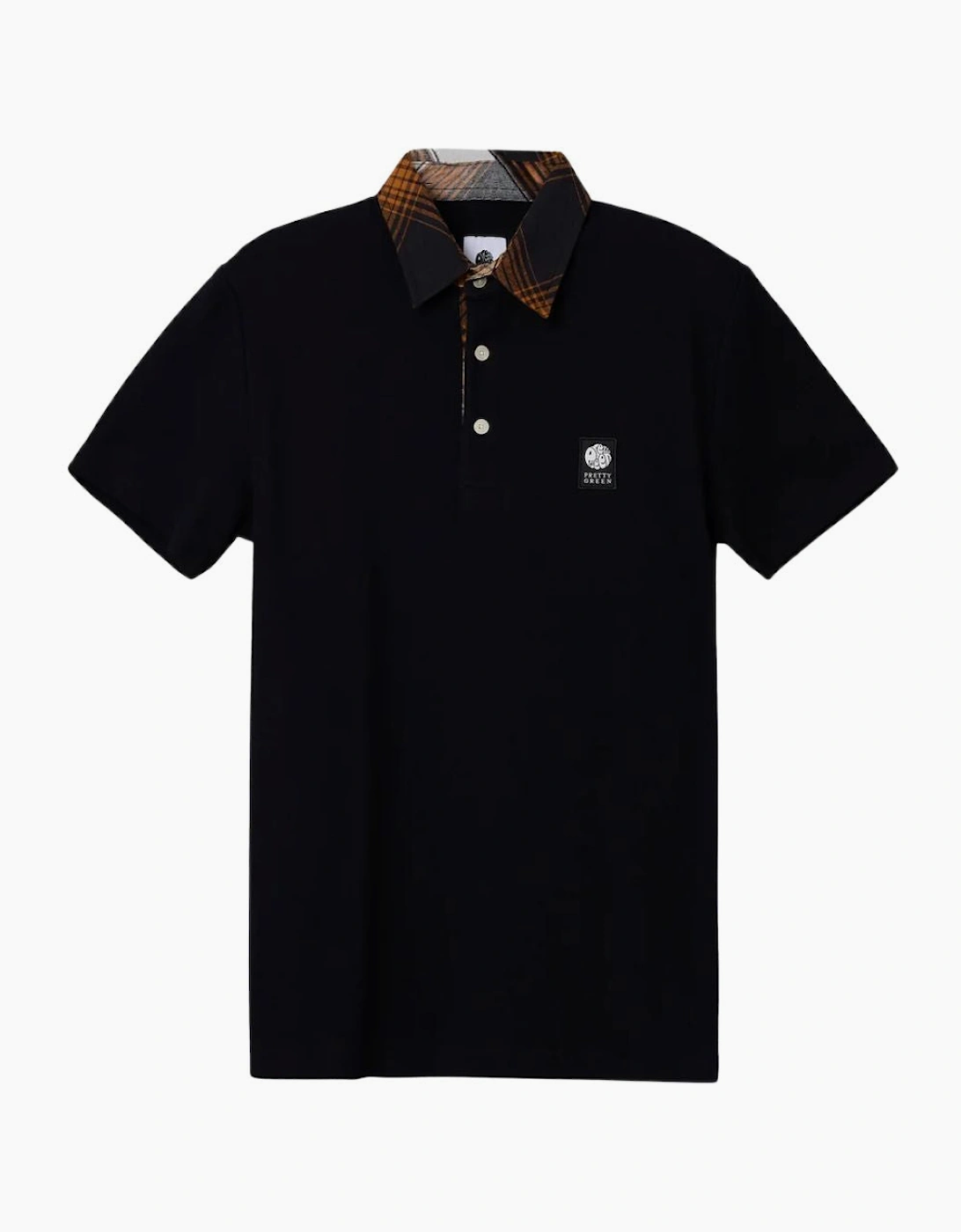 Pretty Green Strobe Black Polo