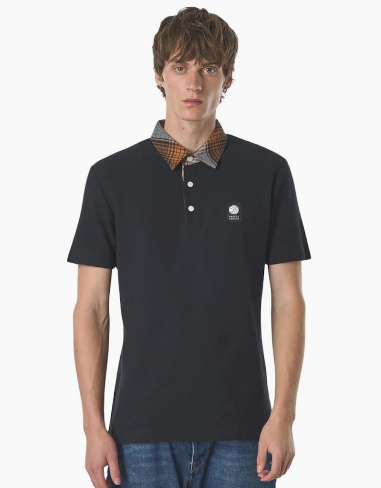 Pretty Green Strobe Black Polo