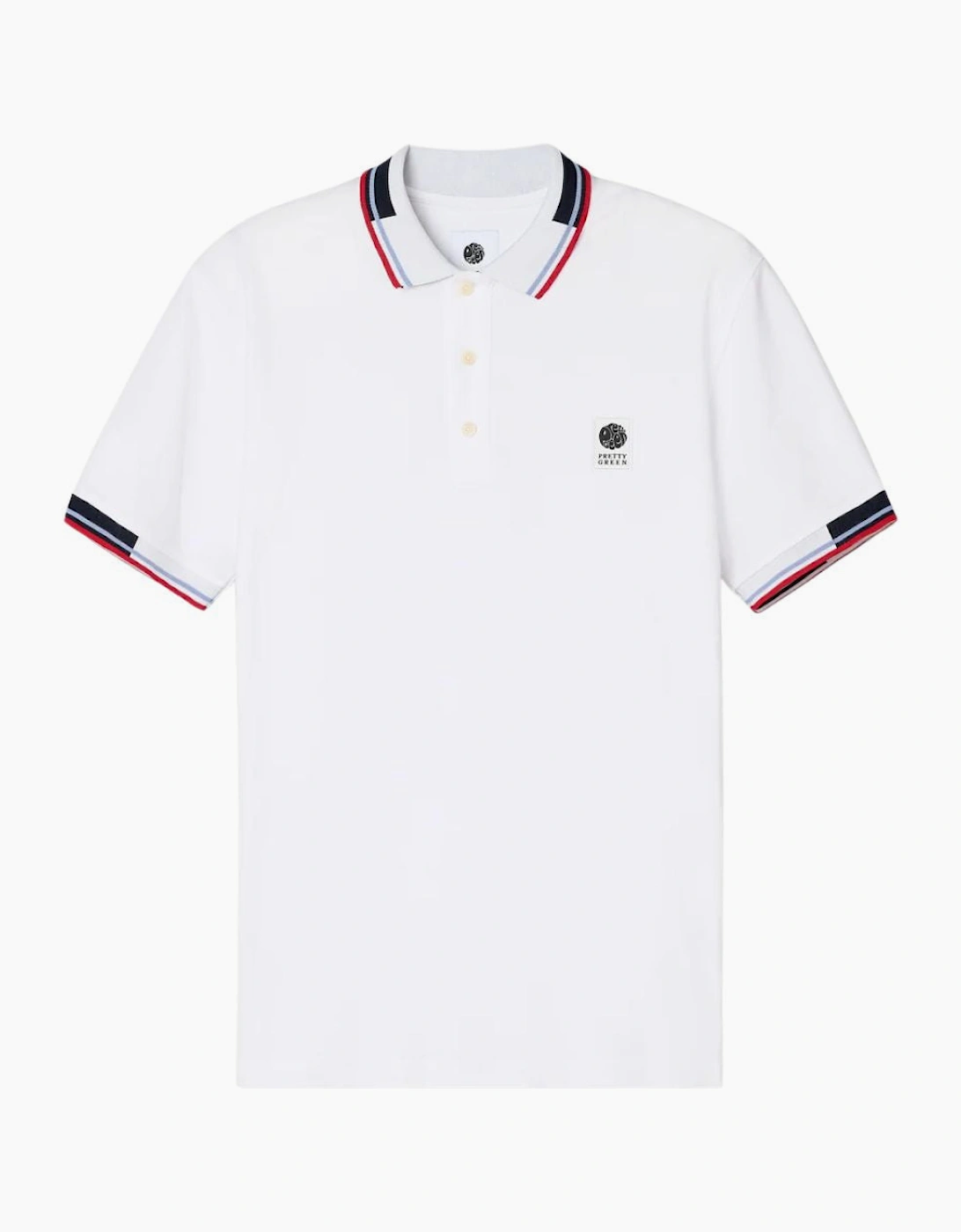 Pretty Green Overdale White Polo