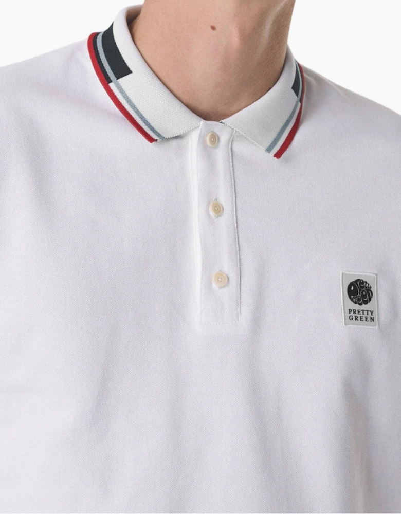 Pretty Green Overdale White Polo