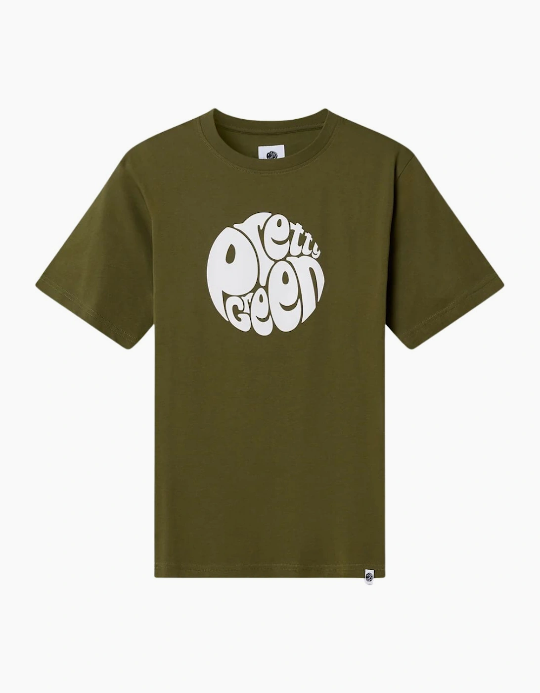 Pretty Green Gillespie SS Khaki T-Shirt