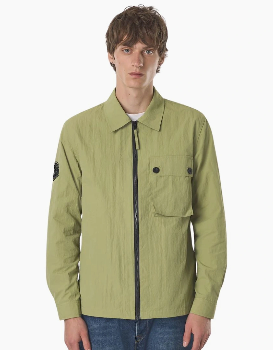 Pretty Green Heaton Green Overshirt