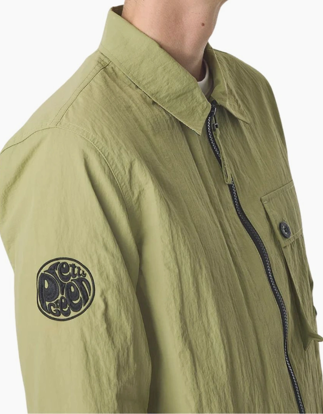 Pretty Green Heaton Green Overshirt