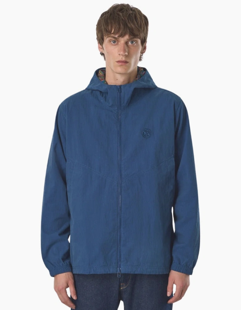 Pretty Green Feltham Hooded Blue Jacket