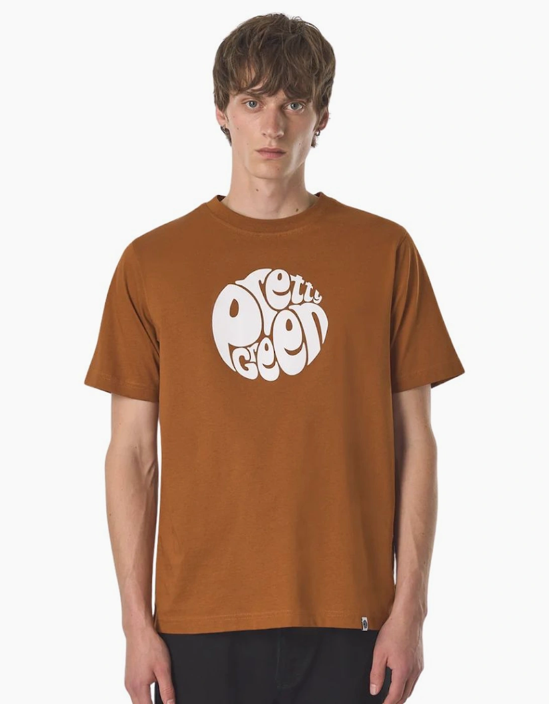 Pretty Green Gillespie SS Rust T-Shirt
