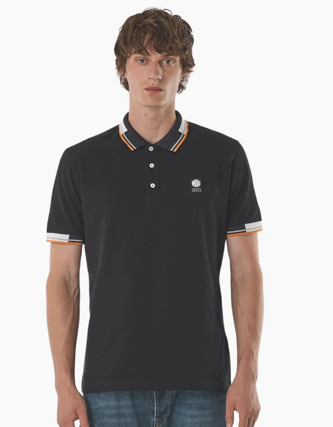 Pretty Green Overdale Black Polo