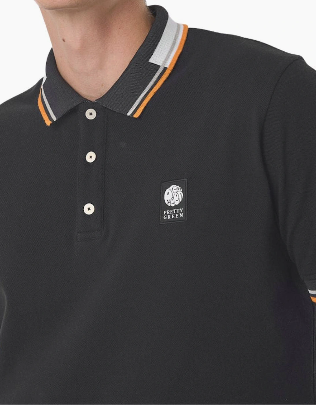 Pretty Green Overdale Black Polo