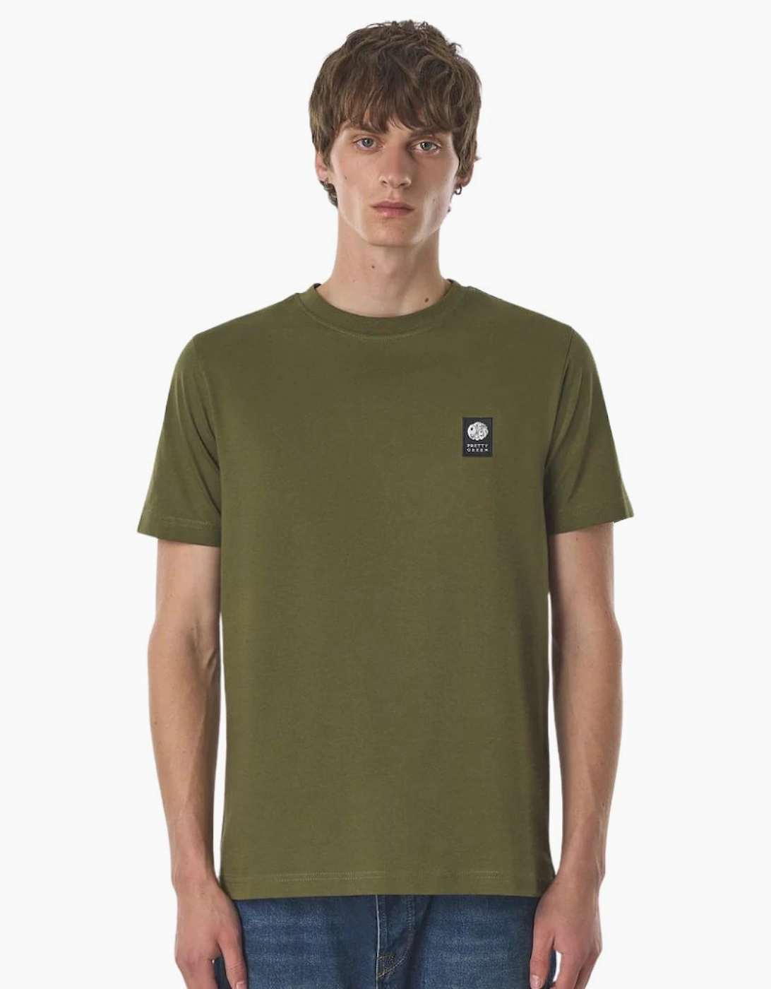 Pretty Green Sinclair SS Khaki T-Shirt
