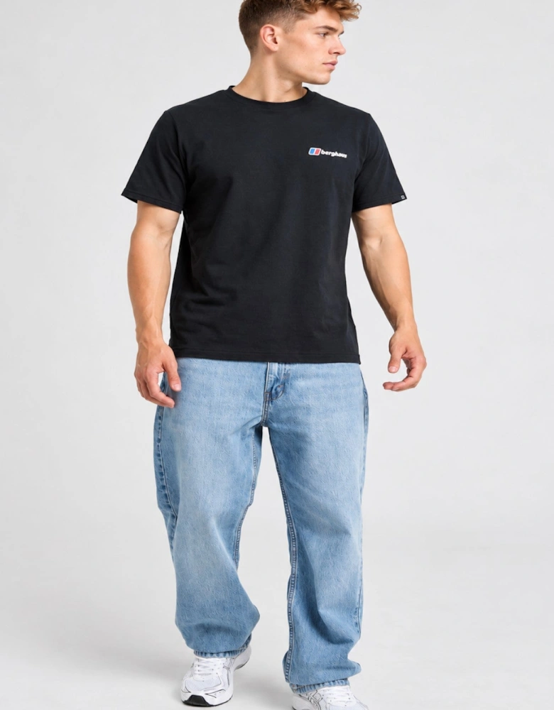 Berghaus Mens Graphic Route Finder T Shirt in Black