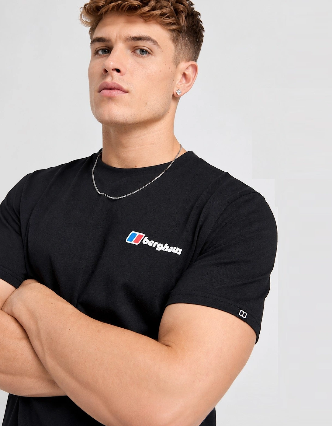 Berghaus Mens Graphic Route Finder T Shirt in Black