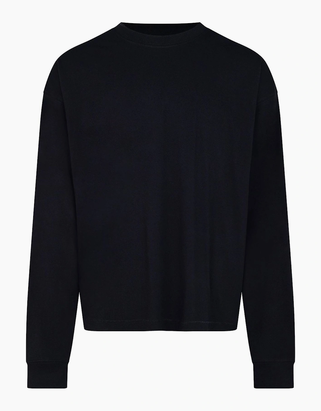 Lightweight Long Sleeve T-Shirt with Ribbed Cuffs