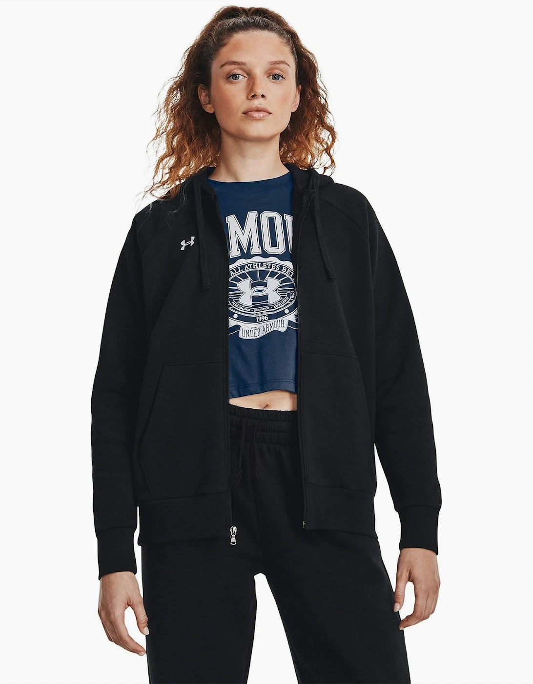 Armour Ua Rival Fleece Full Zip Hoodie