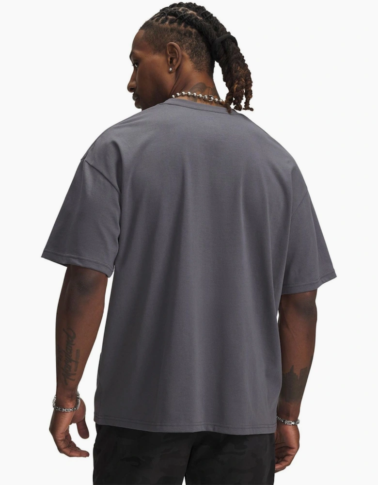 Armour Ua Logo Heavyweight T  Shirt