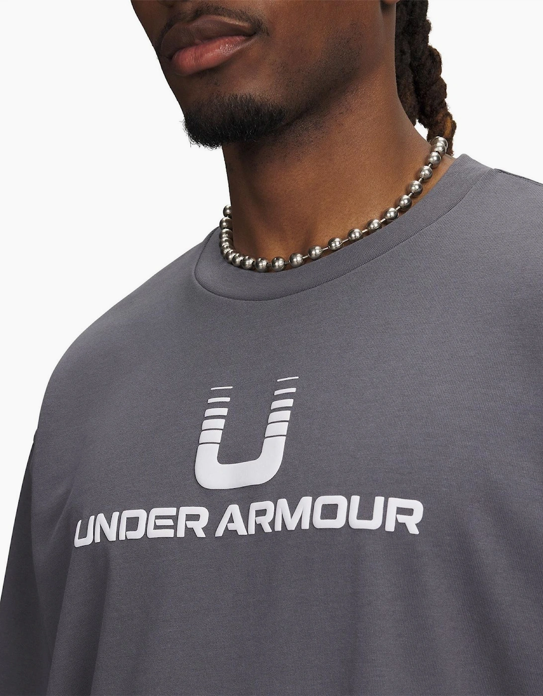 Armour Ua Logo Heavyweight T  Shirt