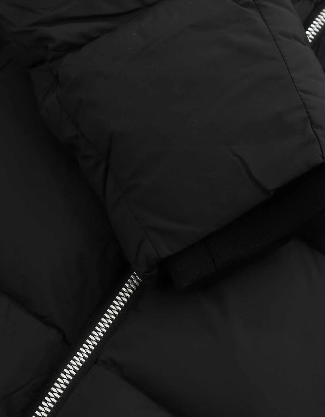 Everest Fur Jacket Black