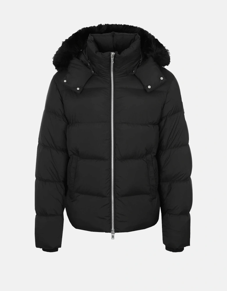 Everest Fur Jacket Black