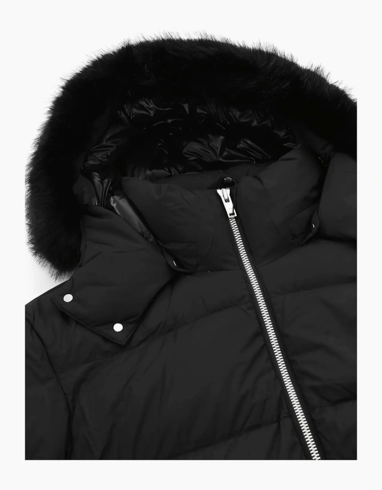 Everest Fur Jacket Black