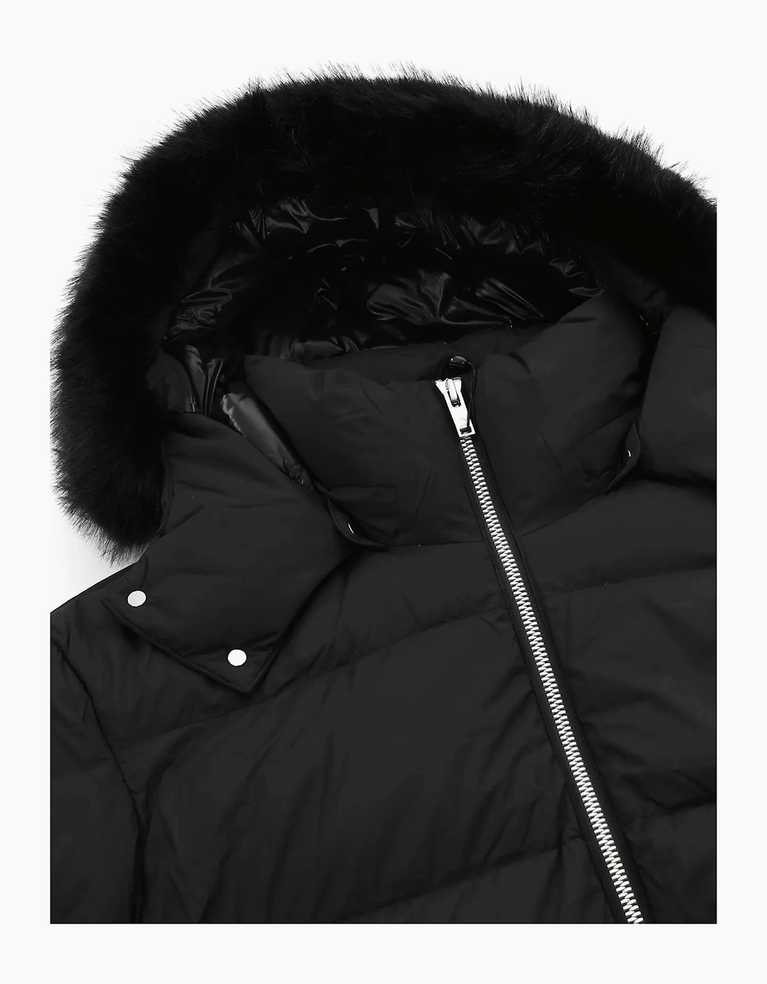 Everest Fur Jacket Black