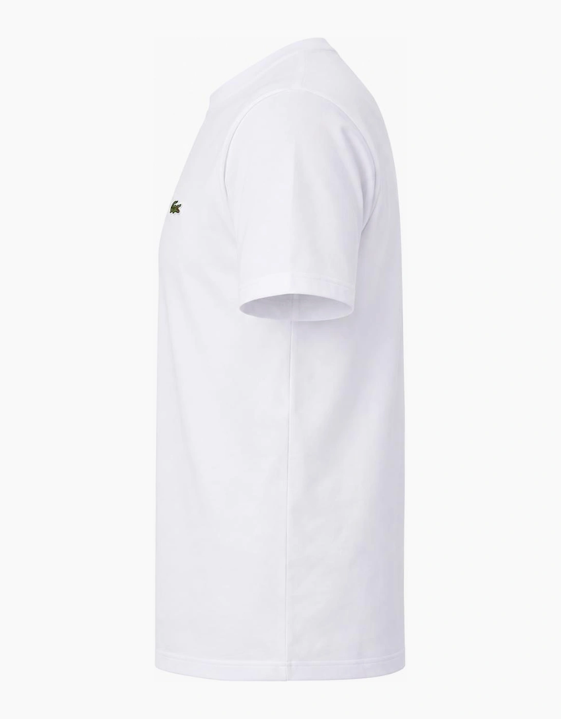 Lacoste Cotton Pima Crew Neck T-Shirt White