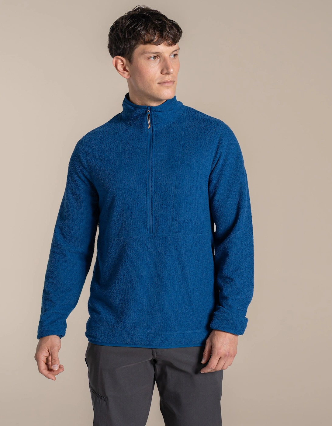 Craghoppers Mens Compresslite Half Zip Fleece Top