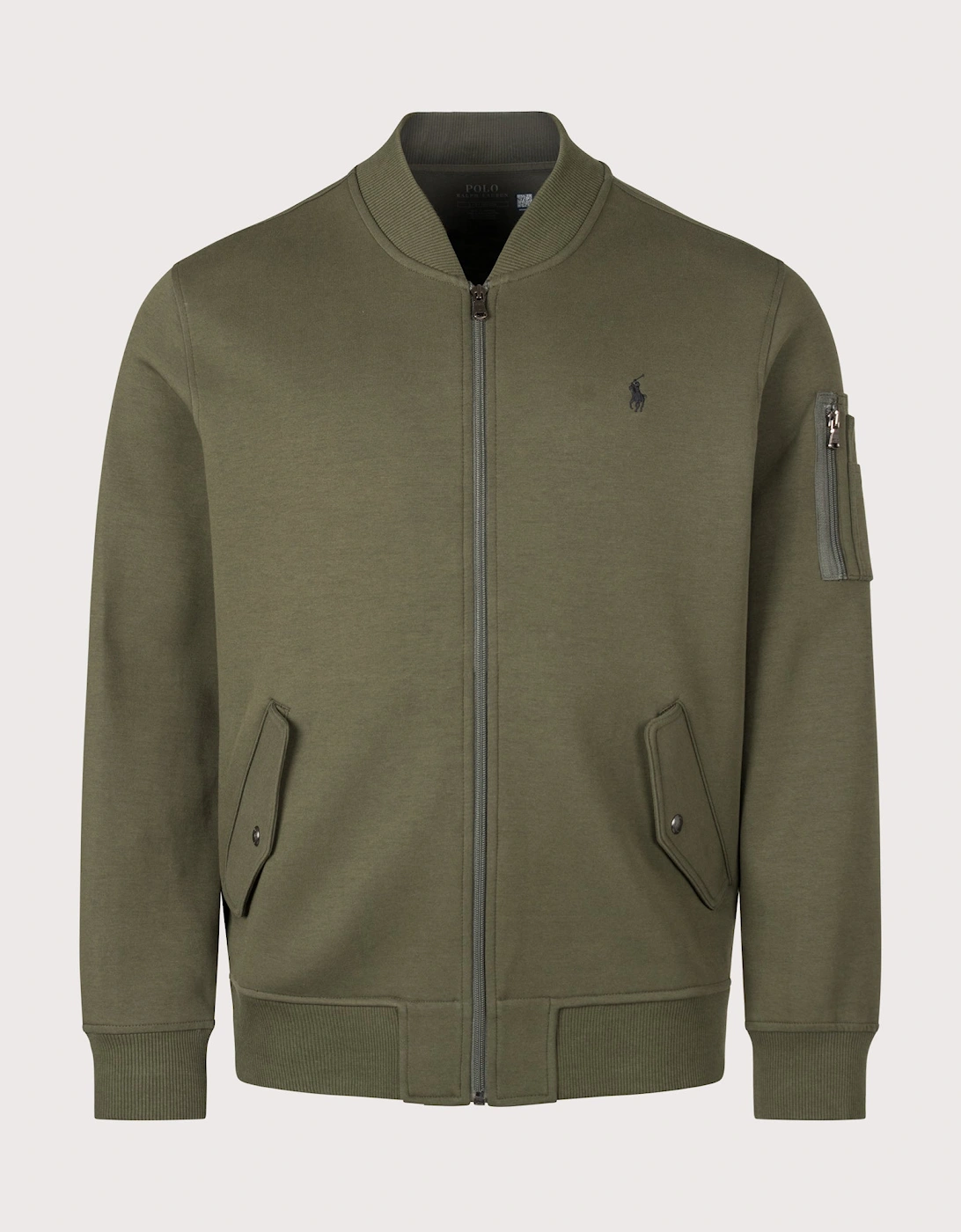 Double Knit Bomber Jacket