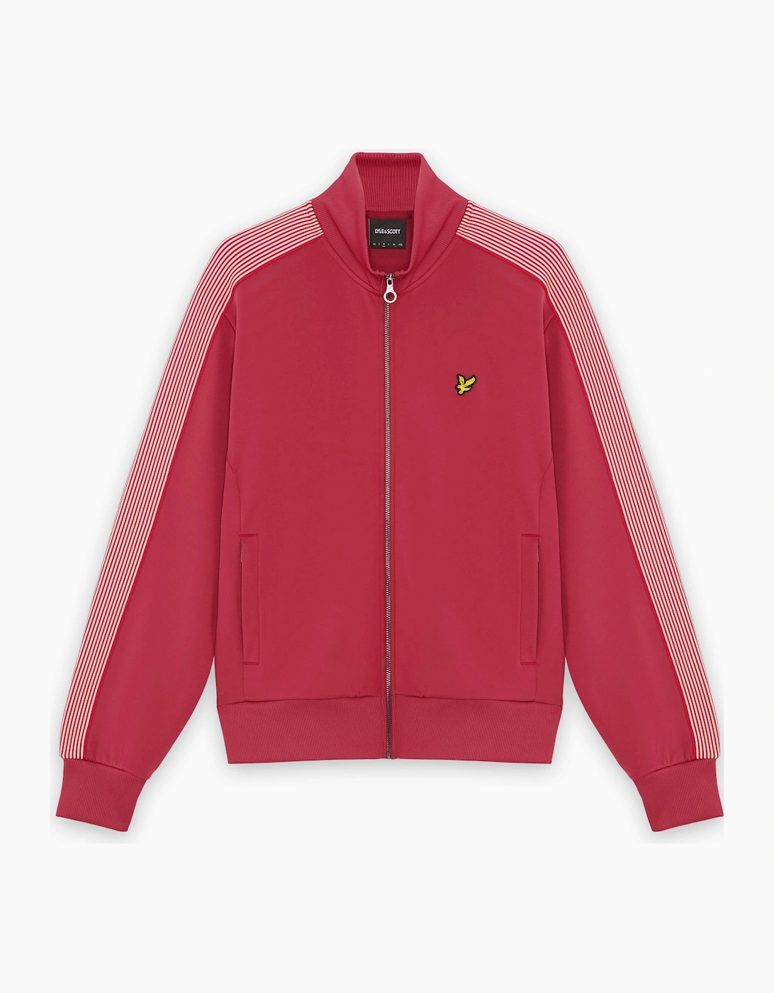 Sports Striped Taped Track Jacket