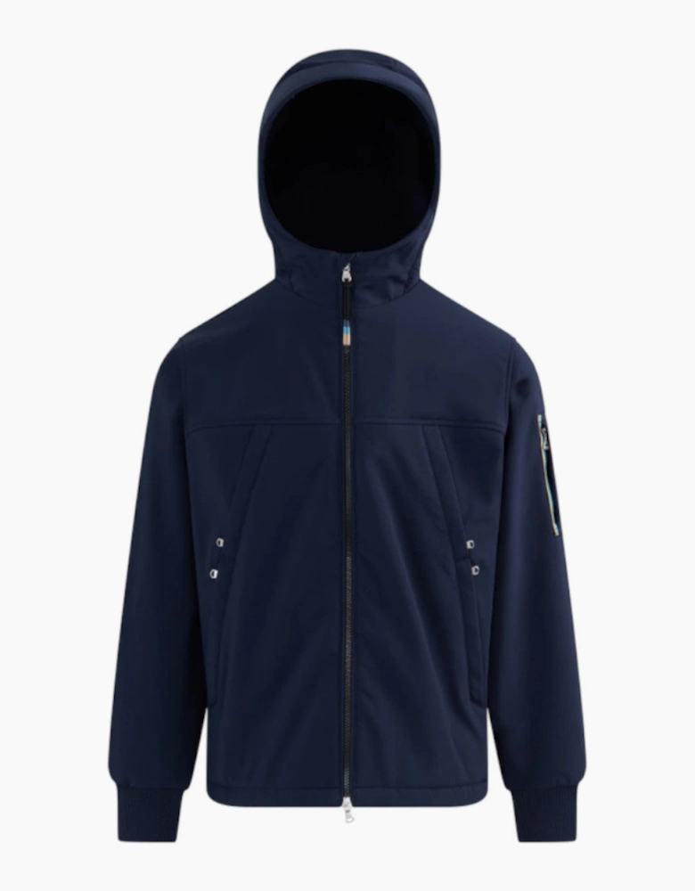 Sandbanks Soft Shell hooded Jacket Navy