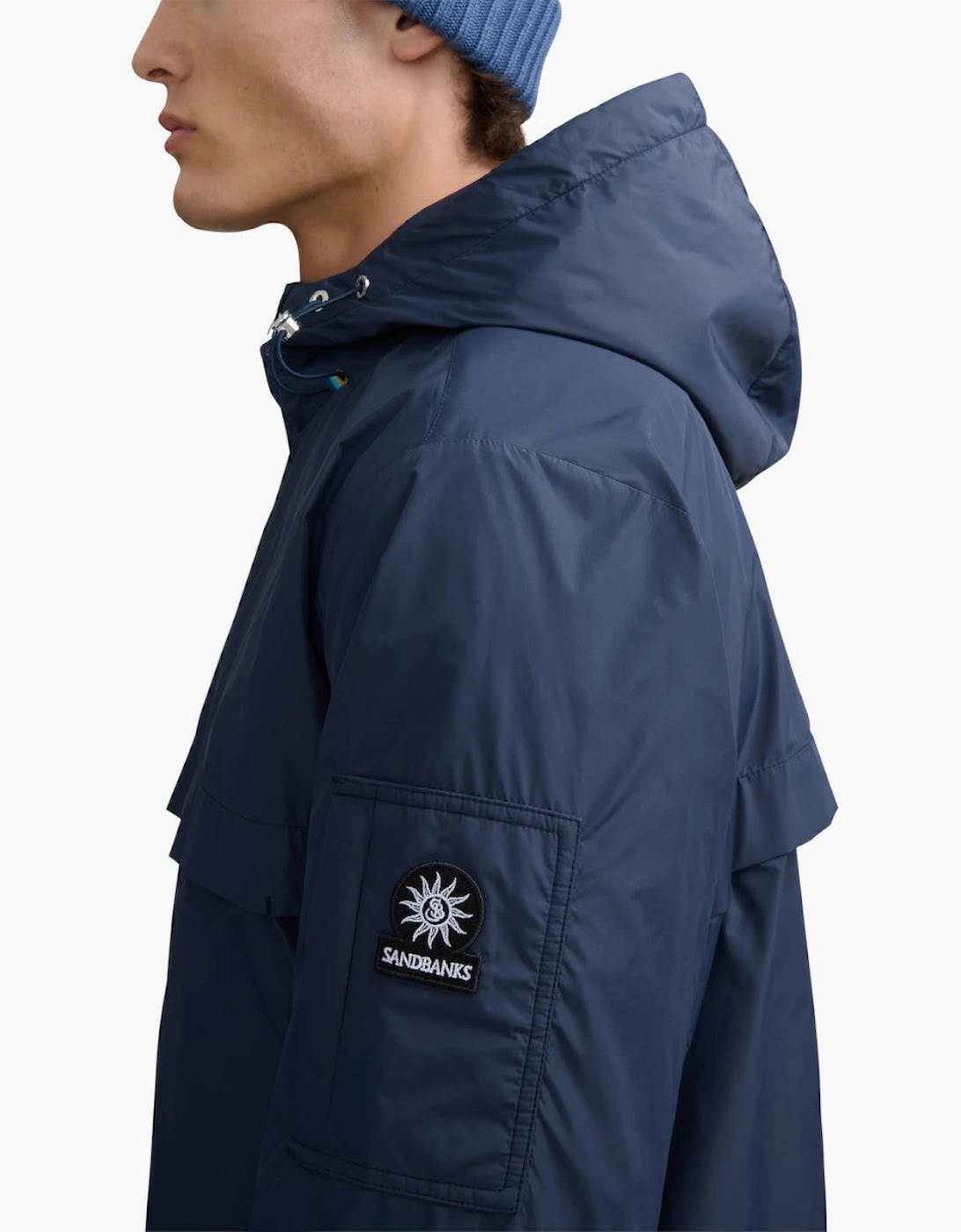 Sandbanks Meridian Windbreaker Navy