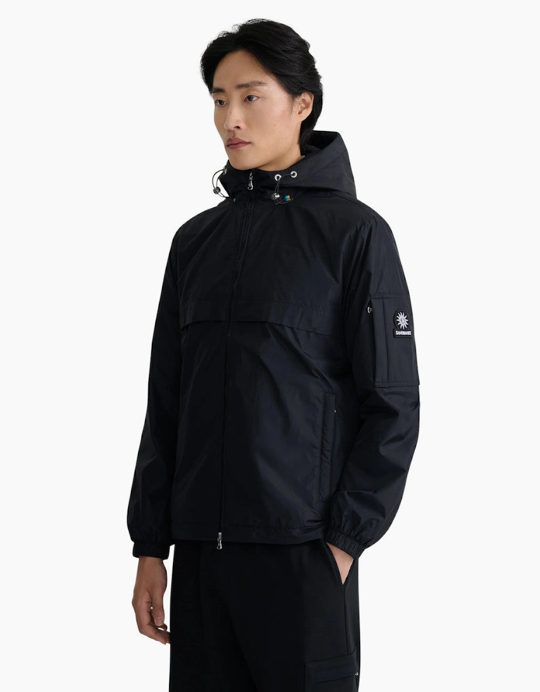 Sandbanks Meridian Windbreaker Black