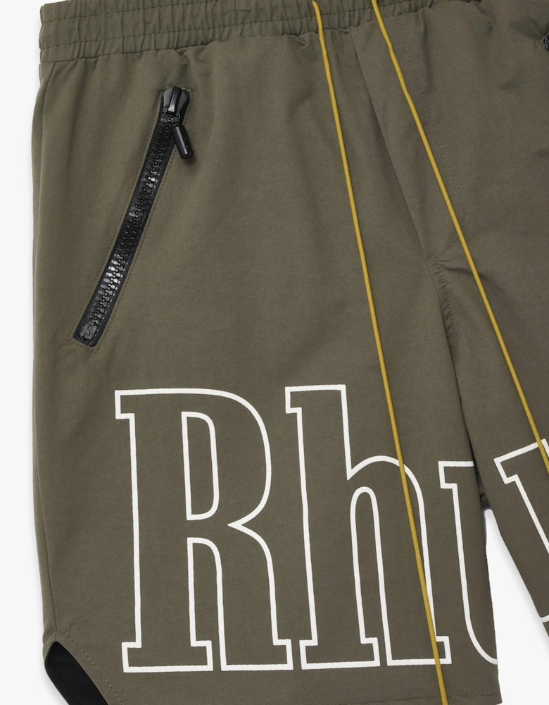 RH Logo Shorts Green