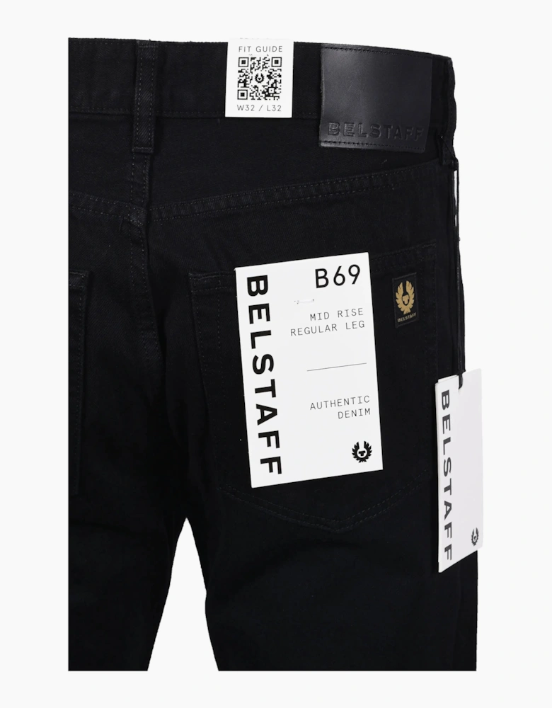 Belstaff B69 Regular Fit Jeans Black
