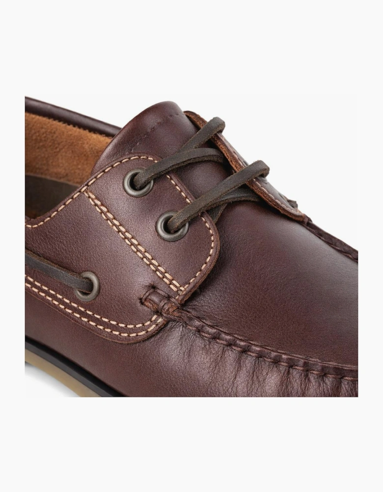 DEK CHARLES Mens Boat & Deck Shoes Brown