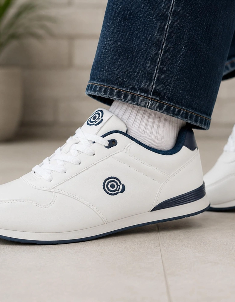 ANCHOR Mens Shoes White/Navy