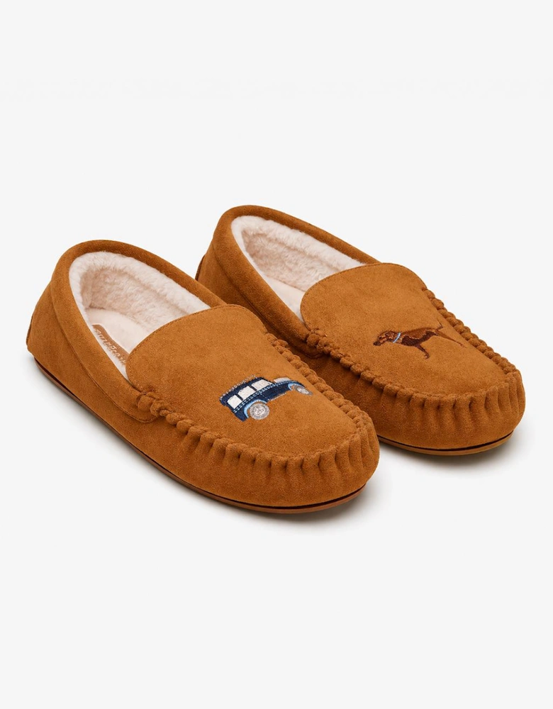 Joules MOCCASIN Mens Moccasins Tan Brown