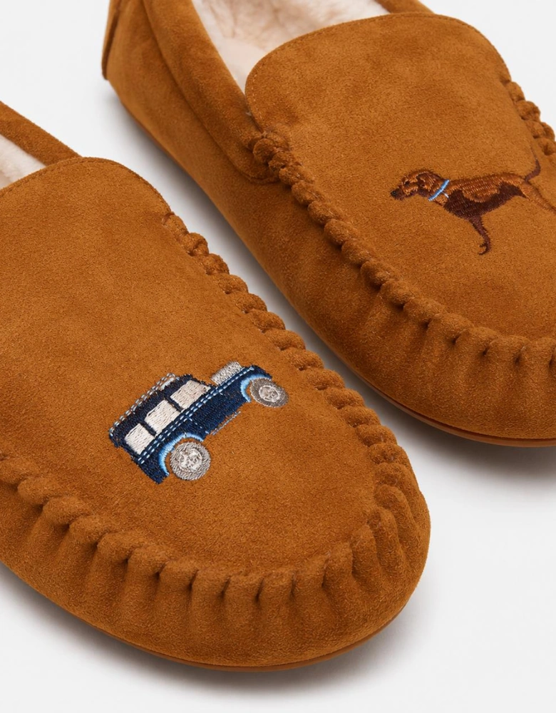 Joules MOCCASIN Mens Moccasins Tan Brown