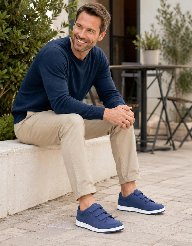 DEK DAVID Mens Casual Shoes Blue