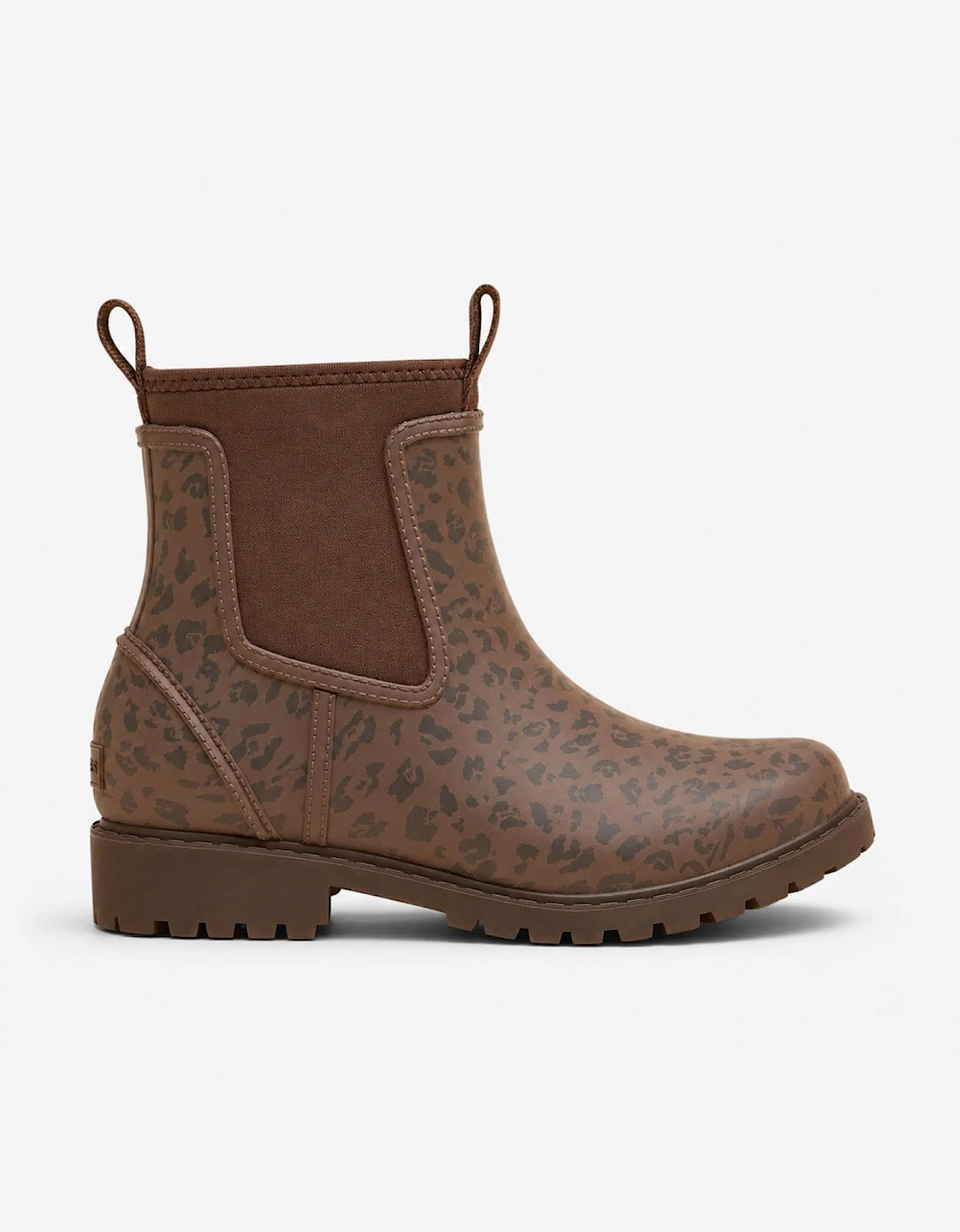 Joules Women's Multi Oakfield Chelsea Boots Leopard - Size 8