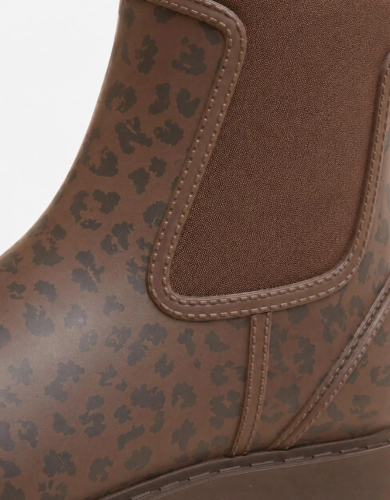 Joules OAKFIELD Womens Chelsea Boots Leopard