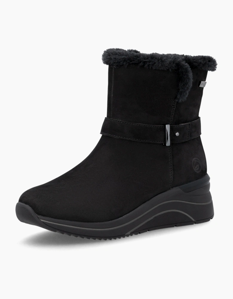 Remonte D0T82 Womens Ankle Boots Black