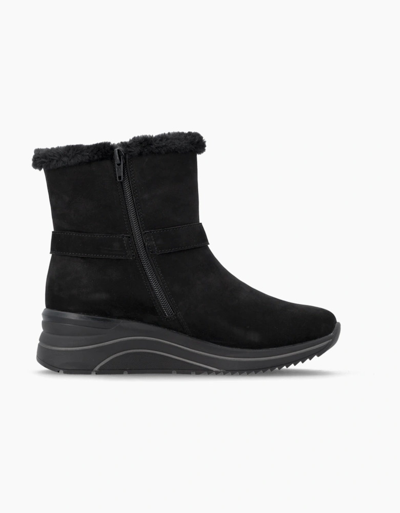 Remonte D0T82 Womens Ankle Boots Black