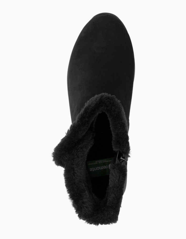 Remonte D0T82 Womens Ankle Boots Black
