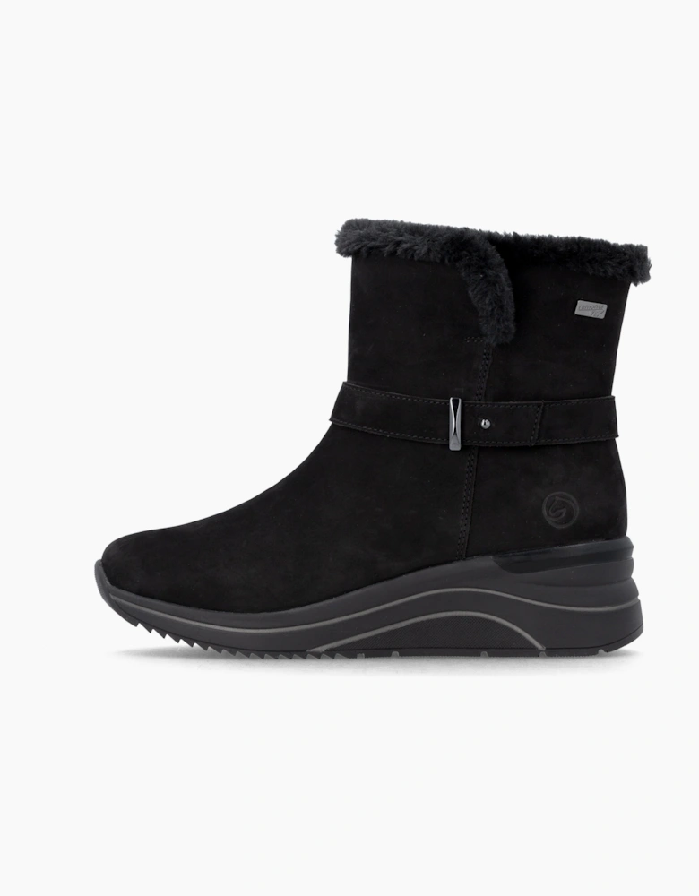 Remonte D0T82 Womens Ankle Boots Black